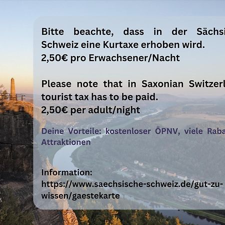 Uo3 - Urlaubsmagie- Urlaubsoase Mitten In Sebnitz Exterior photo