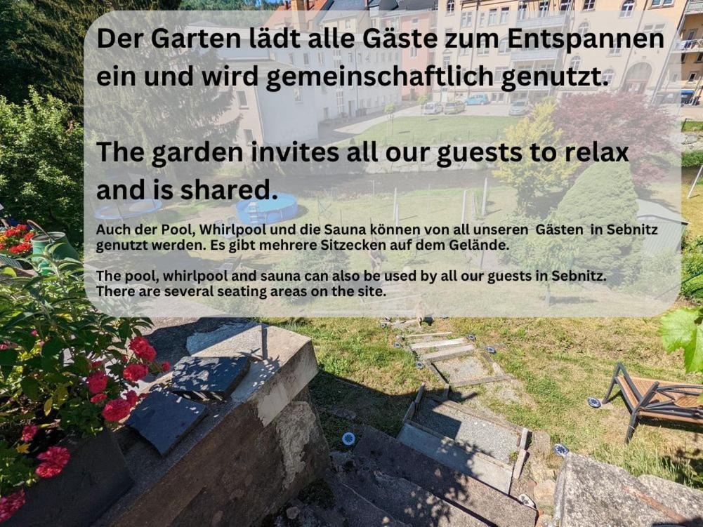 Uo3 - Urlaubsmagie- Urlaubsoase Mitten In Sebnitz Exterior photo